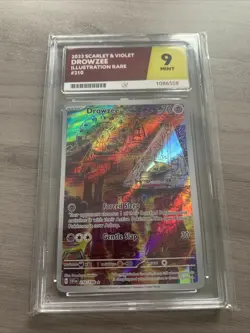 Drowzee Illustration Rare #210/198 Scarlet & Violet Pokemon Card ACE 9 Mint - Image 1