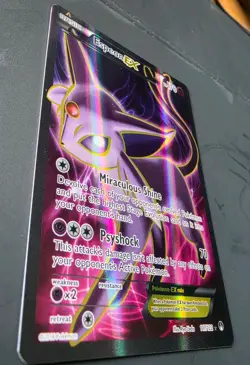 Pokemon XY BREAKpoint 117/122 Espeon EX (missing texture error) - Image 3