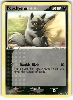 Poochyena Power Keepers Common Pokemon Moderately played - Image 1