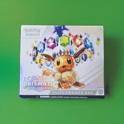 Pokemon TCG Scarlet & Violet Prismatic Evolutions Elite Trainer Box ETB - Image 1