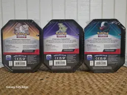 Pokemon TCG Triple Whammy Tin Complete Set of 3 Darkrai Tyranitar Slaking Sealed - Image 2