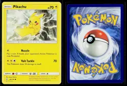 PIKACHU 66/236 COMMON COSMIC ECLIPSE POKEMON LP - Image 1