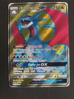 Salamence GX SM139 Full Art Pokemon Black Star Promo Standard Size NM - Image 1