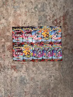 10x Pokemon TCG: Chaos Rising Single Booster Pack (Random Art). Factory Sealed - Image 1