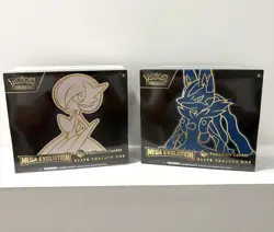 Mega Evolution Gardevoir & Lucario Pokemon Center ETB Elite Trainer Box Set Of 2 - Image 1