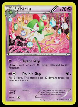 Pokemon Kirlia Legendary Treasures: Radiant Collection RC9/RC25 Common Holo - Image 1