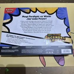 Pokemon Ascended Heroes Mega Feraligator EX box - Image 2