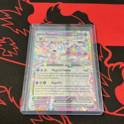 Sylveon ex 041/131 Double Rare Prismatic Evolutions Pokemon TCG - Image 1
