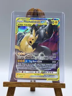 Pokemon TCG Pikachu & Zekrom GX Tag Team 33/181 NM - Image 2