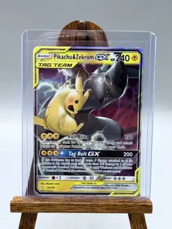 Pokemon TCG Pikachu & Zekrom GX Tag Team 33/181 NM - Image 3