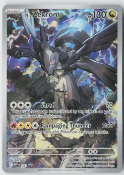 N's Zekrom 031 Holo Promo ME: Mega Evolution Promo Pokemon Near Mint - Image 1