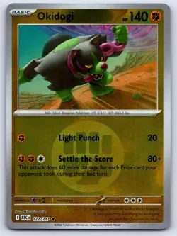 OKIDOGI 122/217 ENERGY REVERSE HOLO ME: ASCENDED HEROES POKEMON NM - Image 1