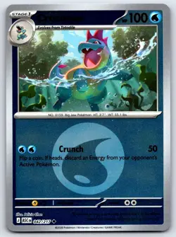 CROCONAW 042/217 ENERGY REVERSE HOLO ME: ASCENDED HEROES POKEMON NM - Image 1