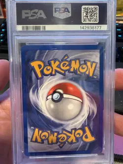 2000 POKEMON ROCKET 1ST EDITION #1 DARK ALAKAZAM-HOLO PSA 8 **Beautiful Swirl** - Image 3