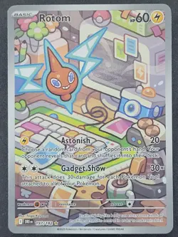 Rotom 197/182 Destined Rivals Illustration Rare Pokemon TCG - Image 1