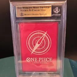 Bandai One Piece Boa Hancock OP07-038 Parallel Foil Leader JP BGS 9.5 - Image 2
