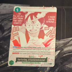 One Piece TCG - I Know You're Strong... So I'll Go All Out from the Very Start!! - Image 1
