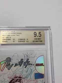 BGS 9.5 One Piece GEAR TWO Alternate Art #OP11-080 - Image 3