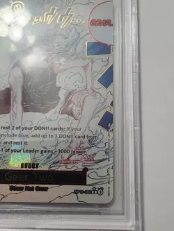BGS 9.5 One Piece GEAR TWO Alternate Art #OP11-080 - Image 4