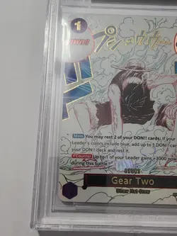 BGS 9.5 One Piece GEAR TWO Alternate Art #OP11-080 - Image 5
