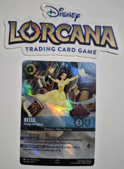 Disney Lorcana The First Chapter Enchanted Belle Strange but Special EN NM Rare - Image 1