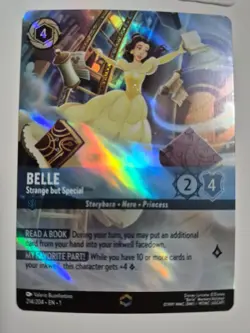 Disney Lorcana The First Chapter Enchanted Belle Strange but Special EN NM Rare - Image 3