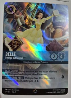 Disney Lorcana The First Chapter Enchanted Belle Strange but Special EN NM Rare - Image 4