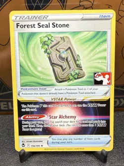 Forest Seal Stone 156/195 (Non-Holo Rare) Prize Pack Series Near Mint - Image 1