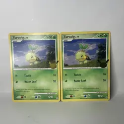 Pokemon TCG First Partner Pack "Turtwig" 103/130 JUMBO RARE NM 2 - Image 1