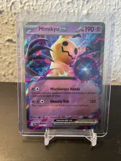 Pokemon S&V: Journey Together Mimikyu ex 69/159 Double Rare NEAR MINT - Image 1
