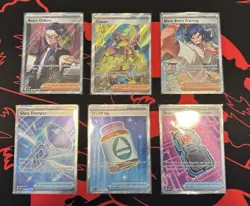 Pokemon TCG ME: Ascended Heroes: Six Ultra Rare Trainer Card Lot NM - Image 1