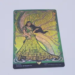 MTG Lord of the Rings Arwen, Mortal Queen Borderless Poster - Foil NM - Image 1