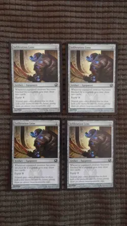 Magic: the Gathering / MtG Infiltration Lens x4 Scars of Mirrodin - Image 1