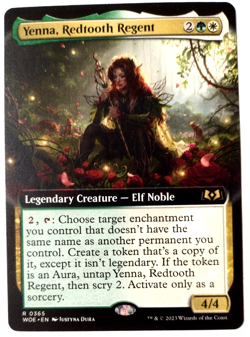 Yenna, Redtooth Regent (Extended Art) - Wilds of Eldraine (WOE) - EN - R 0365 - Image 1