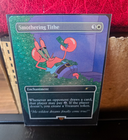 Wizards of the Coast MTG Smothering Tithe 7009 Secret Lair Foil Mythic Rare - Image 1