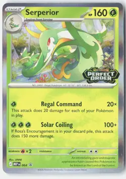 Serperior - 064 [MEP - 064]PokemonME: Mega Evolution PromoNMPromo - Image 1
