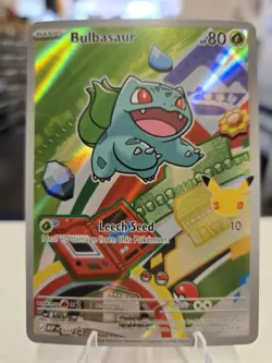 Pokemon TCG - ME: Mega Evolution Promo - Bulbasaur 037 - NM - Image 1