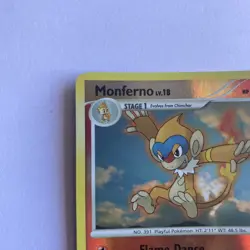 Pokemon TCG Monferno Reverse Holo 56/130 Diamond Pearl 2007 - Image 5