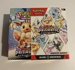 Pokemon Prismatic Evolutions Empty Booster Bundle - Image 1
