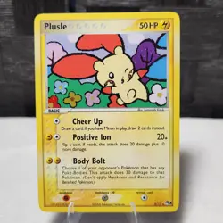 Pokemon Plusle 5/17 POP Series 3 2006 Holo Rare NM/LP - Image 1