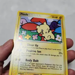 Pokemon Plusle 5/17 POP Series 3 2006 Holo Rare NM/LP - Image 3