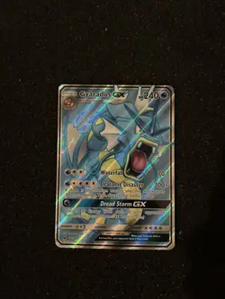 Pokemon TCG Gyarados GX Full Art Ultra Rare Sm-Crimson Invasion 101/111 - Image 1