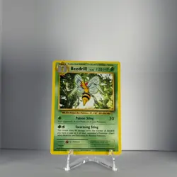 BEEDRILL 7/108 RARE EVOLUTIONS POKEMON MODERATELY PLAYED - Image 1