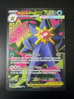 🔥Pokemon TCG-Mega Starmie ex-102/088-Me03: Perfect Order-Holo-M/NM!🔥 - Image 1