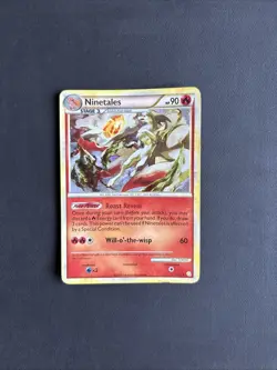 Pokemon TCG Ninetales Heartgold & Soulsilver 7/123 Holo Holo Rare 2010 Nintendo - Image 1