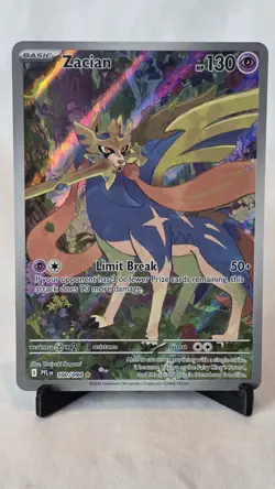 Pokemon Zacian 100/094 Illustration Rare IR Phantasmal Flames Near Mint - Image 1