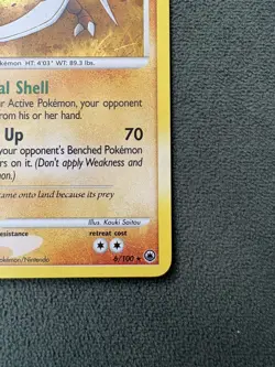 Pokemon TCG 🔥 Kabutops 6/100 🔥 Diamond & Pearl Majestic Dawn Holo - Image 5