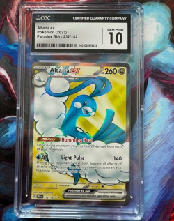 Pokemon Altaria ex Holo #232 Ultra Rare Paradox Rift - CGC 10 Gem Mint - Image 1