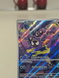 Pokemon Gastly 177/162 SV05 Temporal Forces Illustration Rare NM - Image 2
