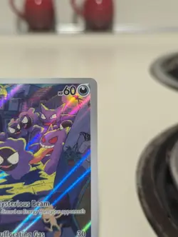 Pokemon Gastly 177/162 SV05 Temporal Forces Illustration Rare NM - Image 3